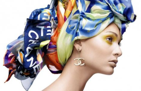 Как красиво повязать платок на голову или на шею