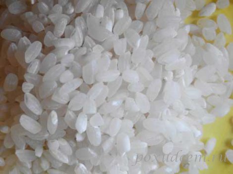 Рис белый обычный (круглозернёный рис)